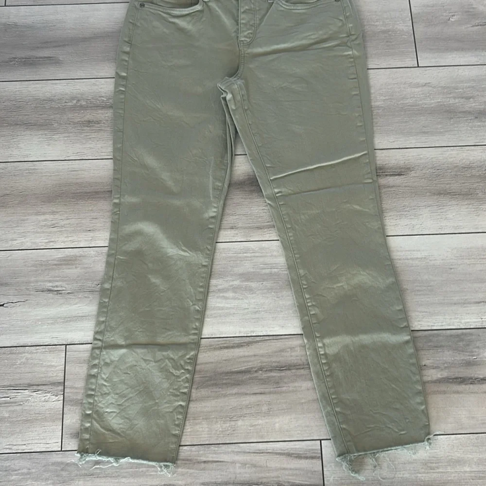 NYDJ Alina legging jegging jeans in green size 4